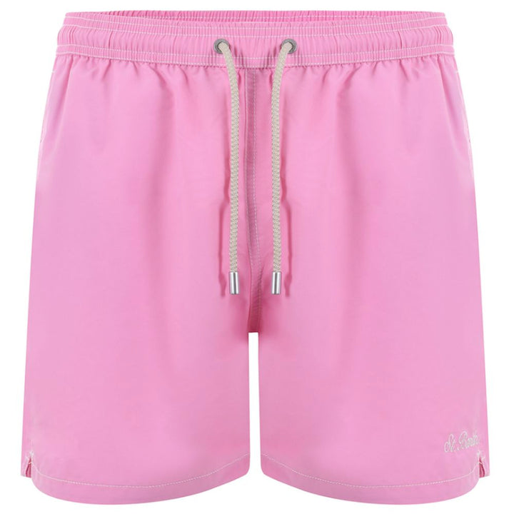 Pink Polyester Swimwear