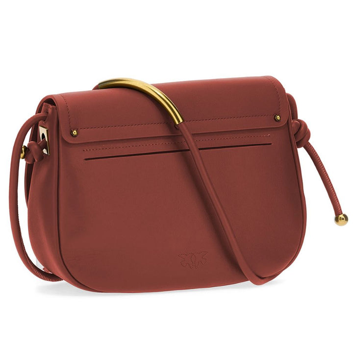 Red Leather Crossbody Bag