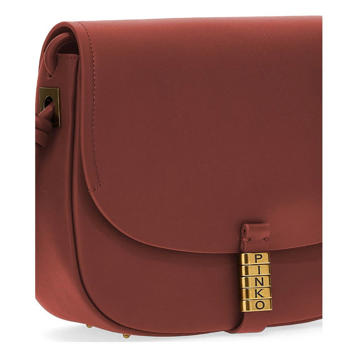 Red Leather Crossbody Bag