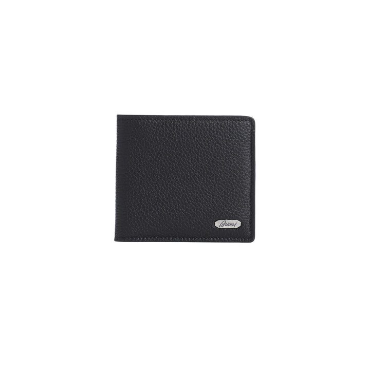 Black Grained Leather Card Case-1