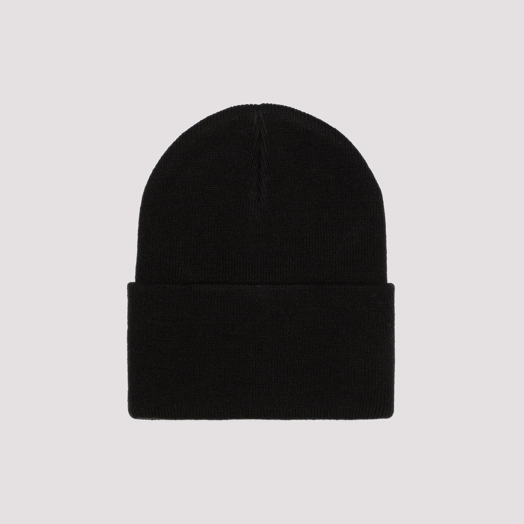 Black Acrylic Watch Hat-3