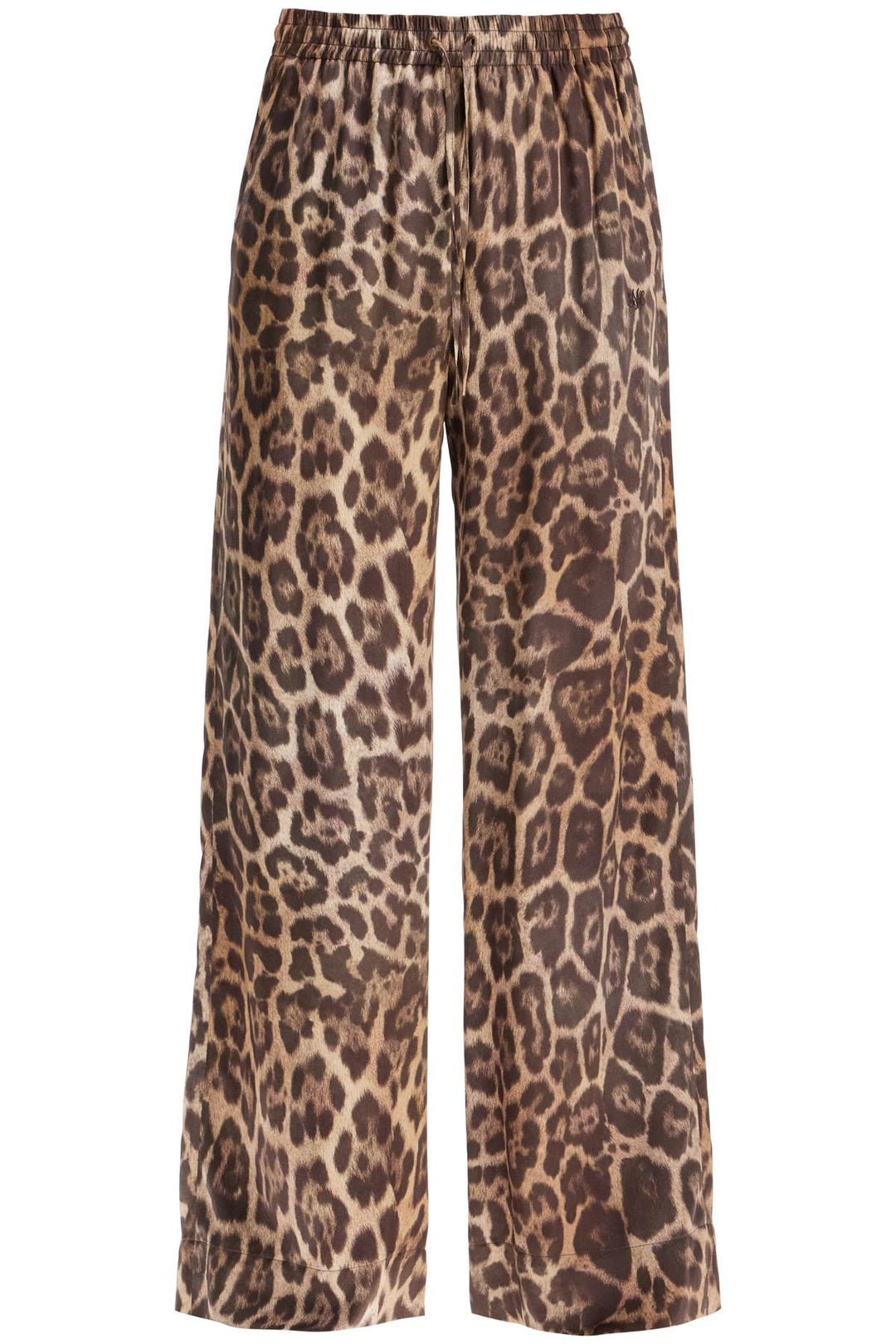 animal print pajama style pants-0