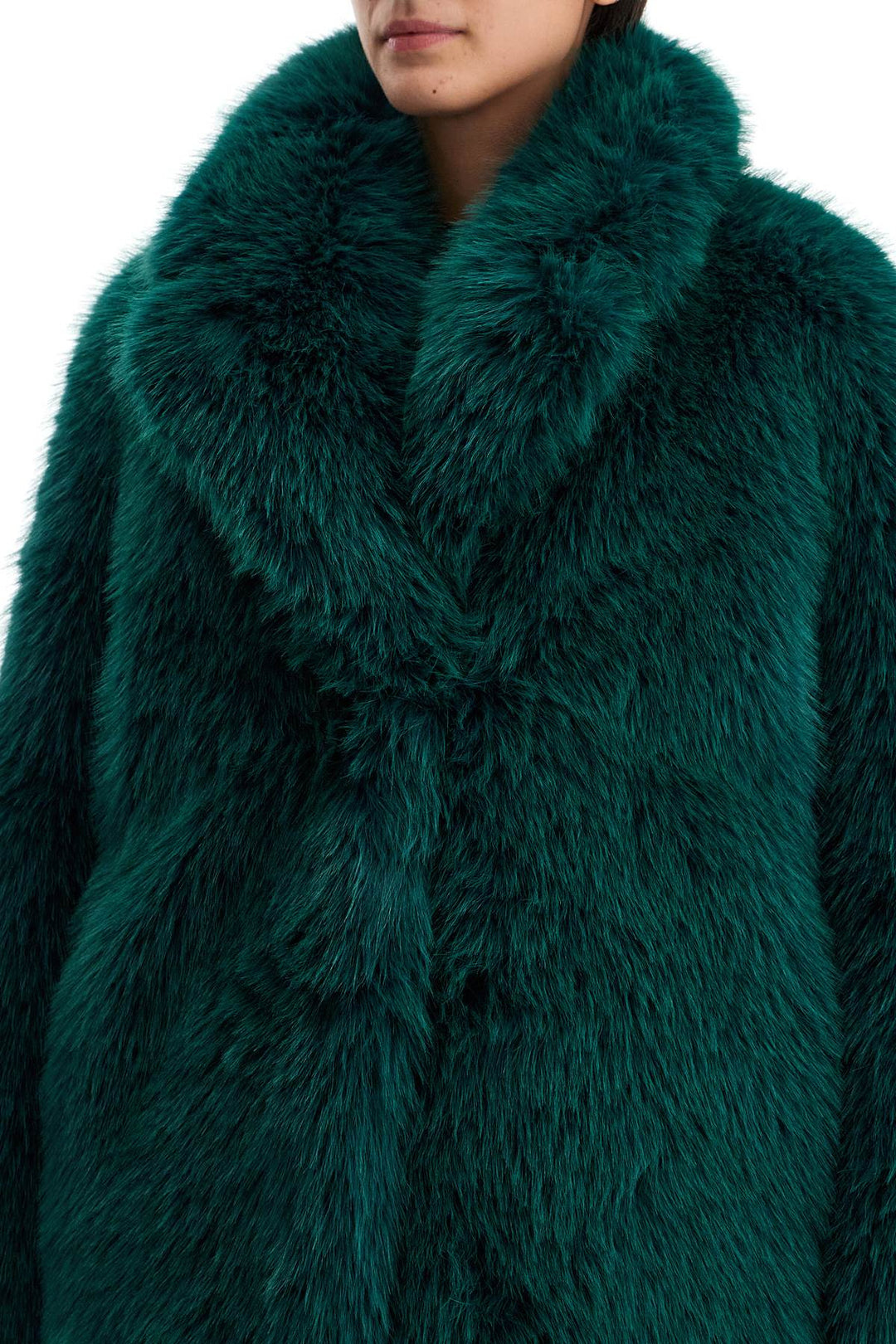 short hunter coat in faux fur-3