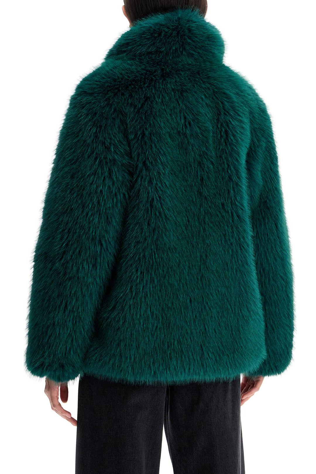 short hunter coat in faux fur-2