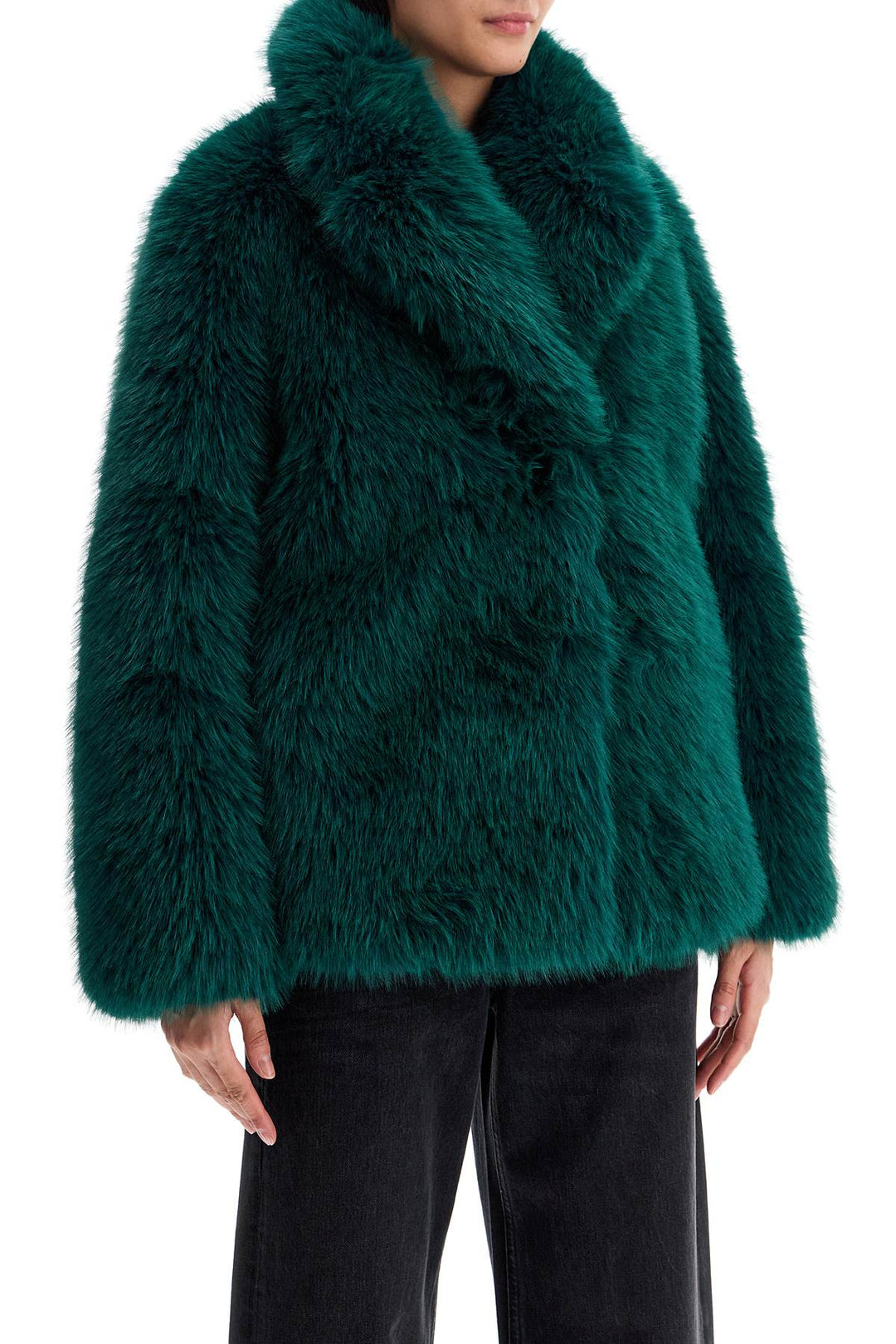 short hunter coat in faux fur-1