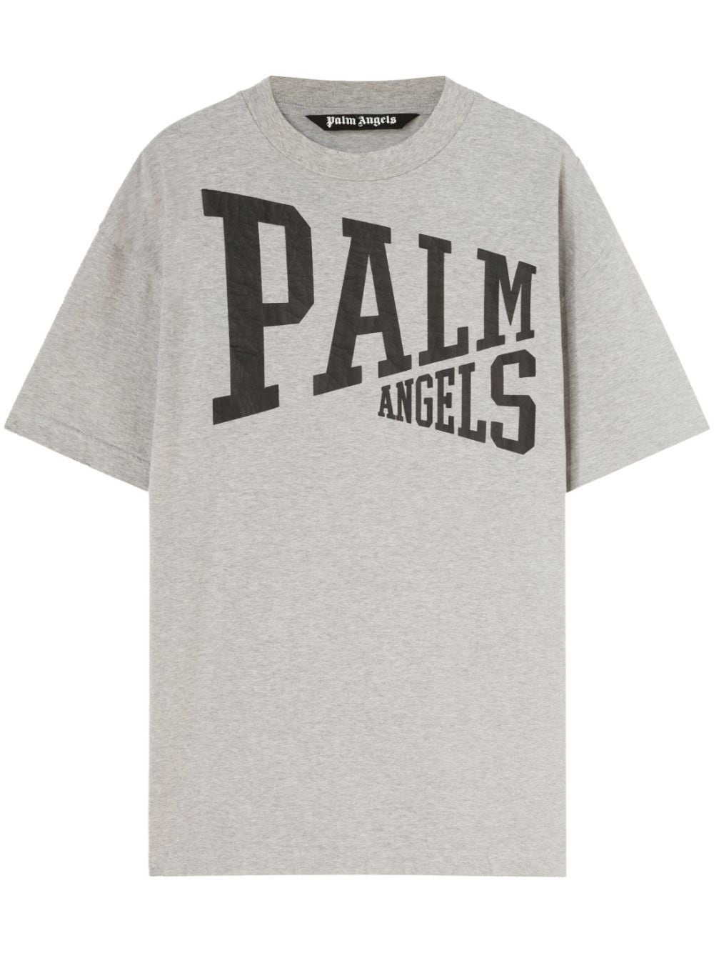 PALM ANGELS logo-print crew-neck T-shirt-0