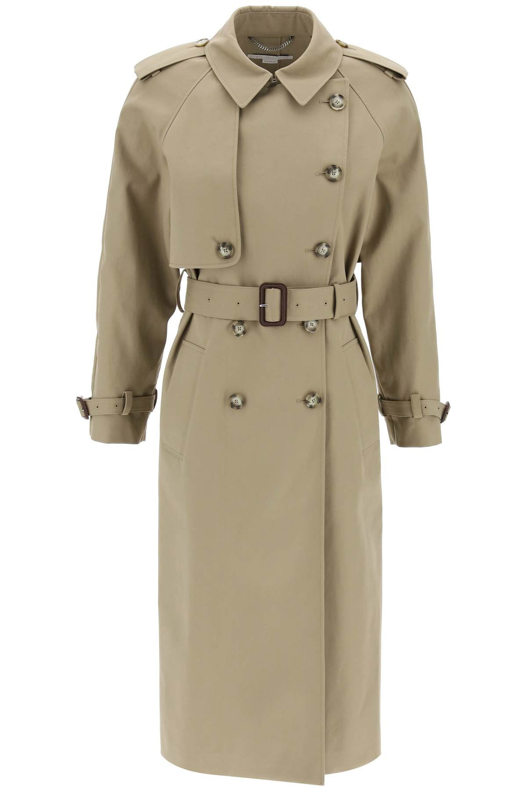 sustainable cotton double-breasted trench-0