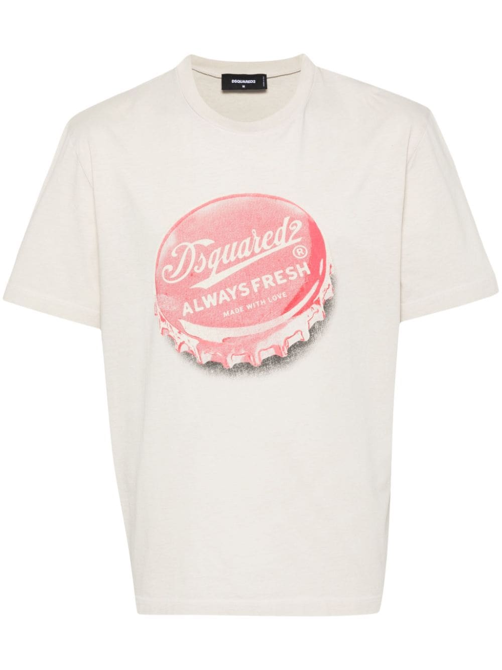 graphic-print cotton T-shirt-0