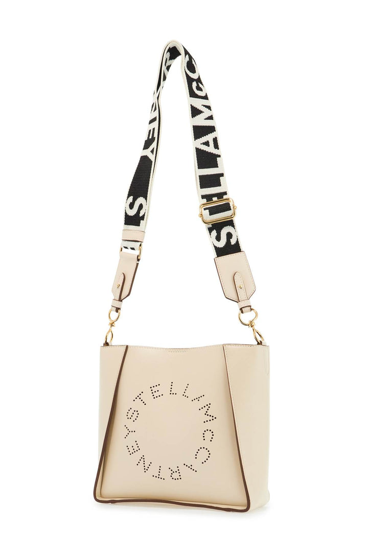 crossbody bag with perforated stella logo-2