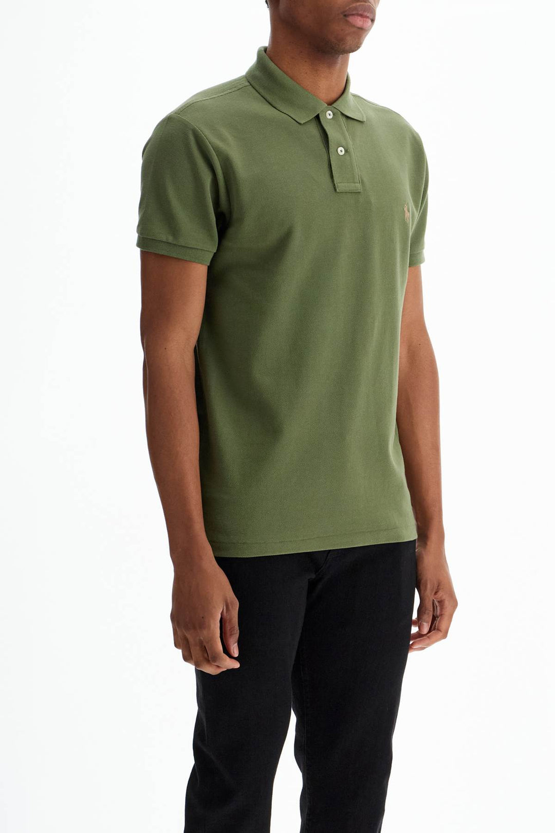 short-sleeved polo shirt-1