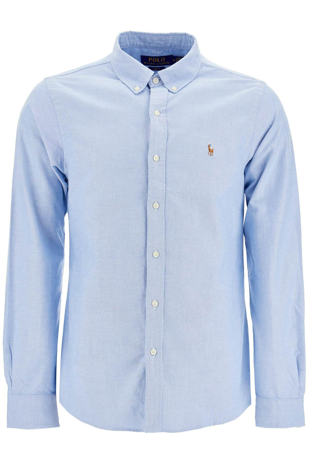 slim fit shirt in oxford cotton-0