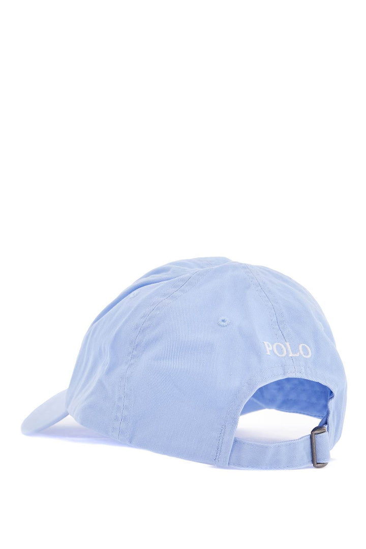 light blue cotton hat with horse logo-1