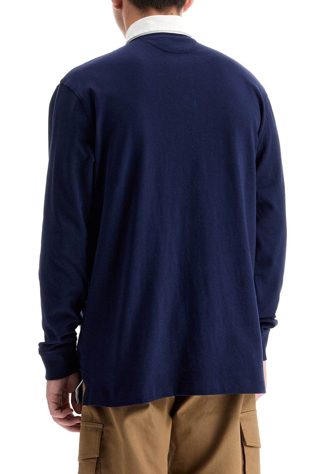 long-sleeved polo shirt-2