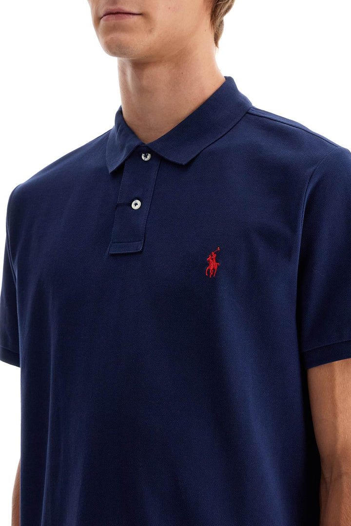 custom slim fit short sleeve polo shirt-3