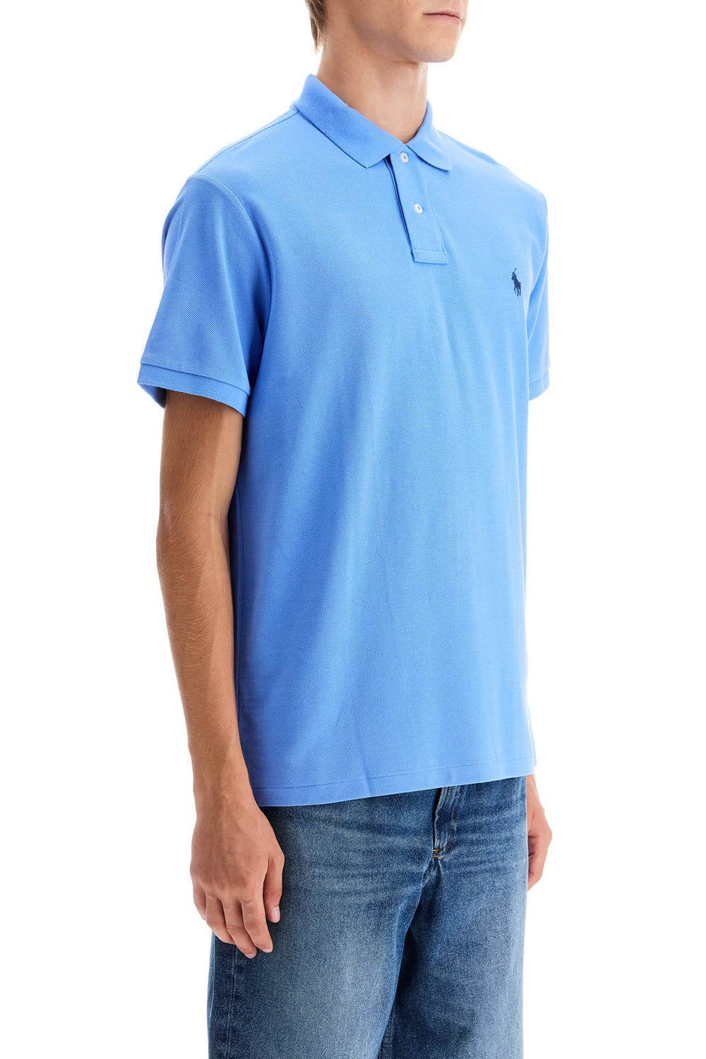 custom slim fit short sleeve polo shirt-1