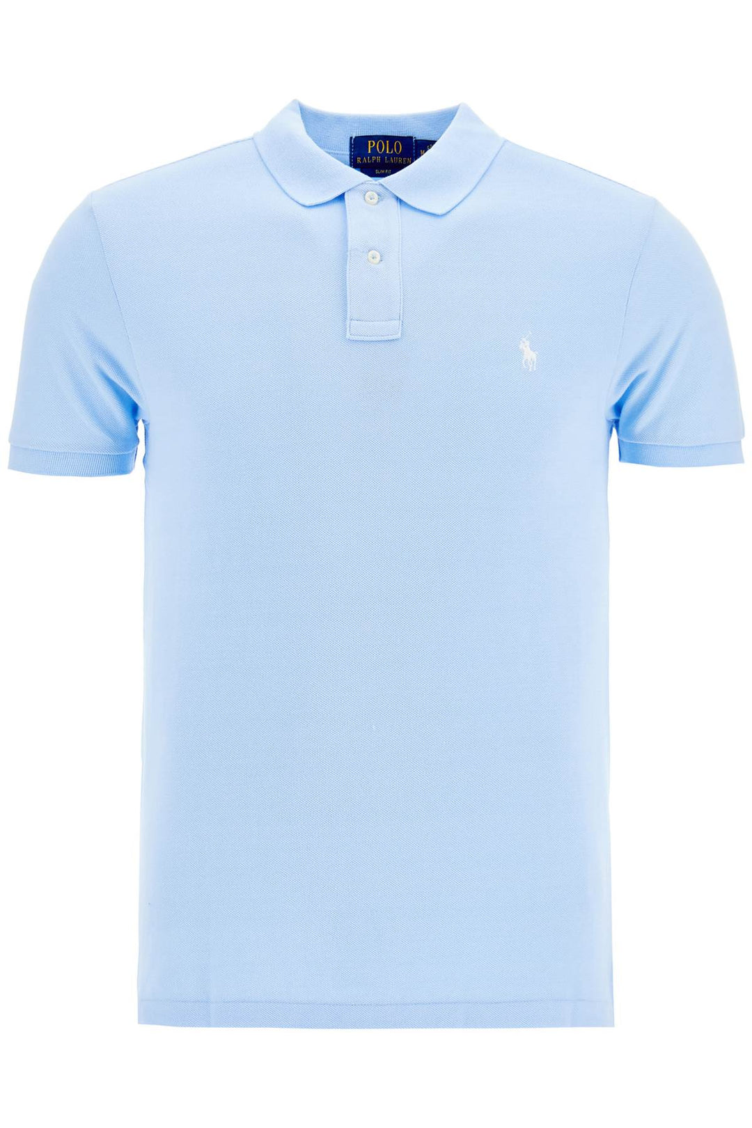 slim fit short sleeve polo shirt-0