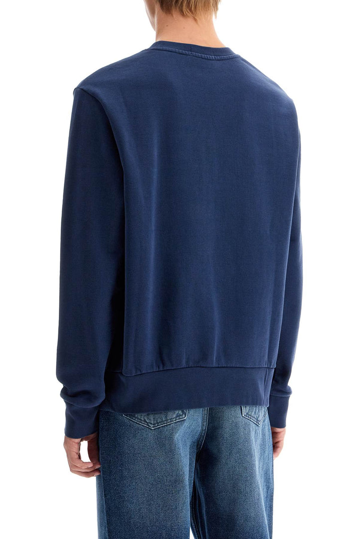 loopback cotton crewneck sweatshirt-2