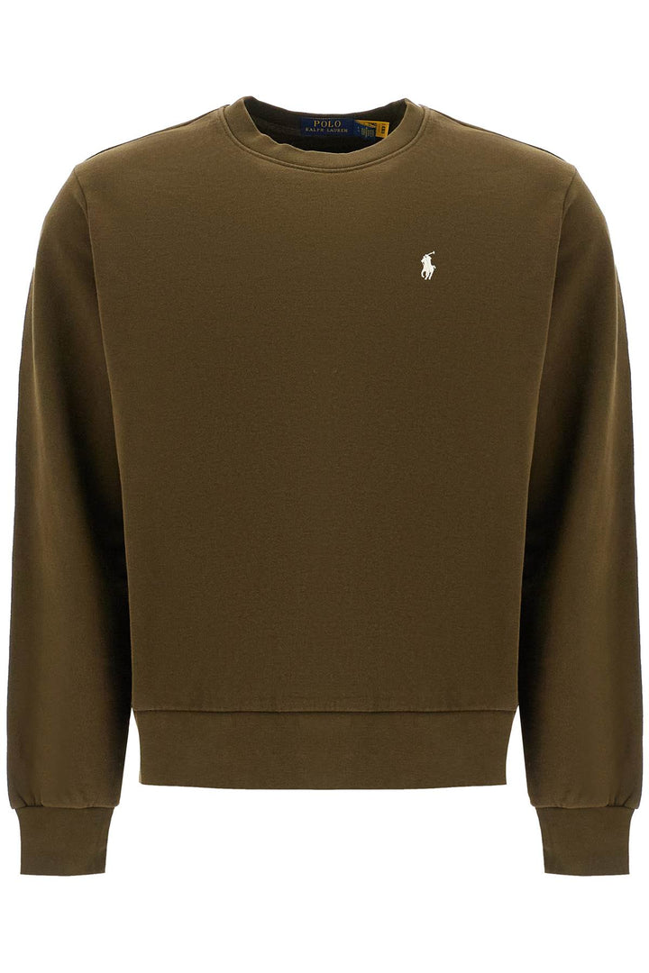 logo crewneck sweatshirt-0