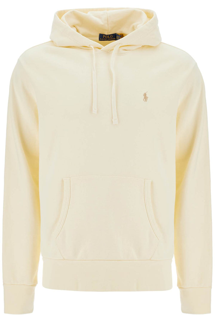 hooded sweatshirt with embroidered pony-0