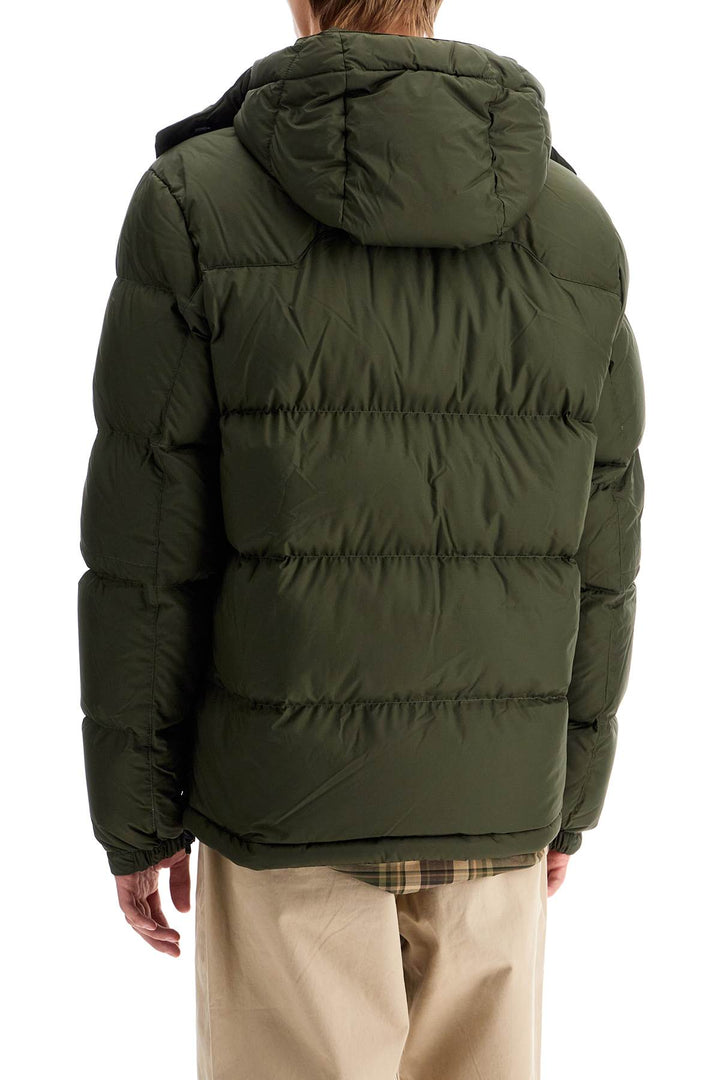 ripstop down jacket with hood-2