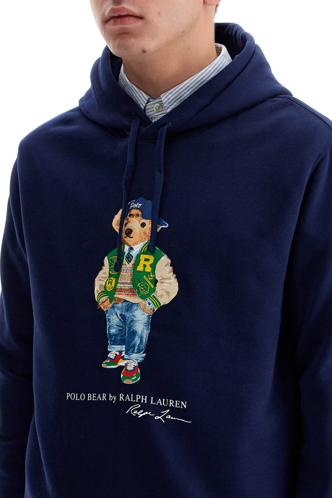 polo bear hooded sweatshirt-3