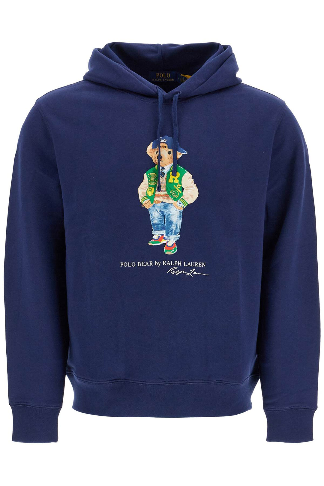 polo bear hooded sweatshirt-0