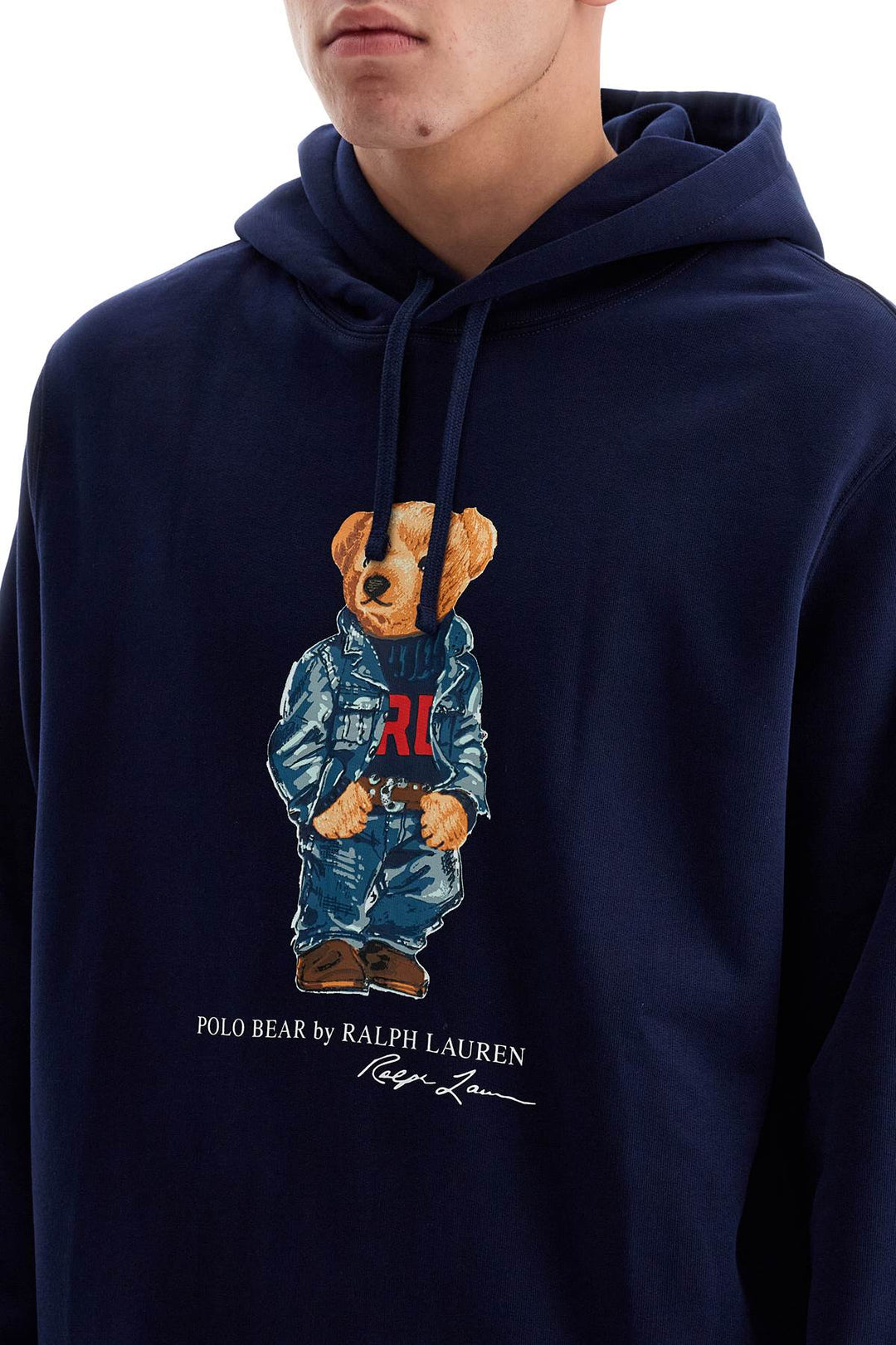 polo bear hooded sweatshirt-3