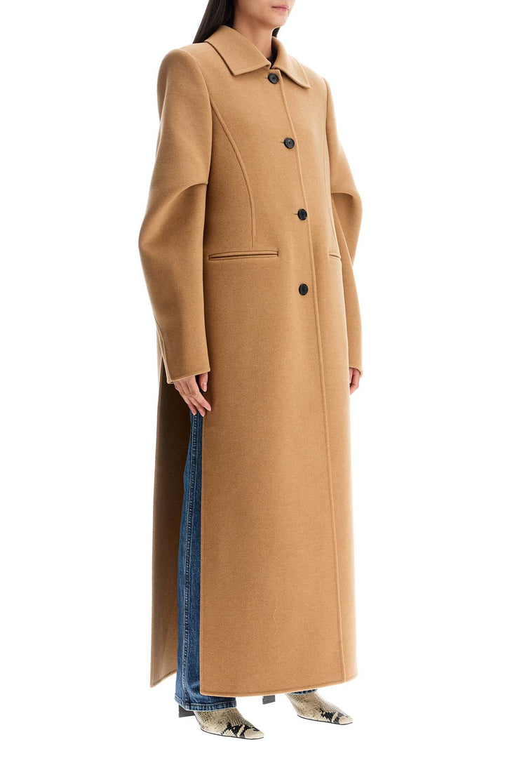 long coat with deep side slits-1