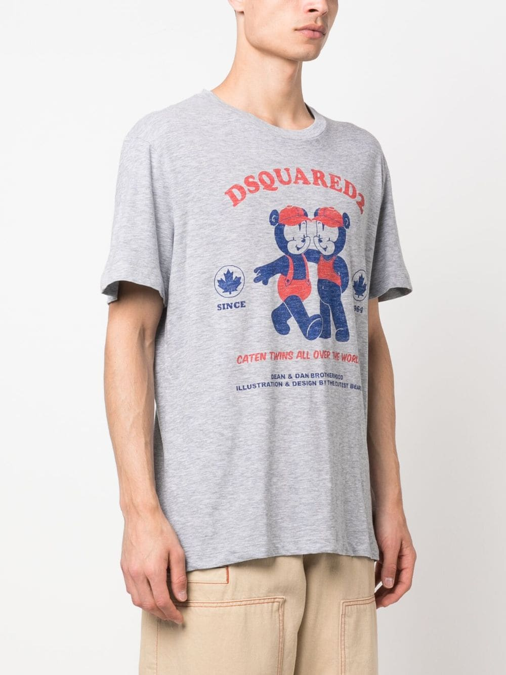 DSQUARED2 logo-print short-sleeve T-shirt-3