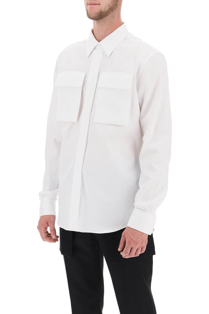 regular shirt in poplin-3