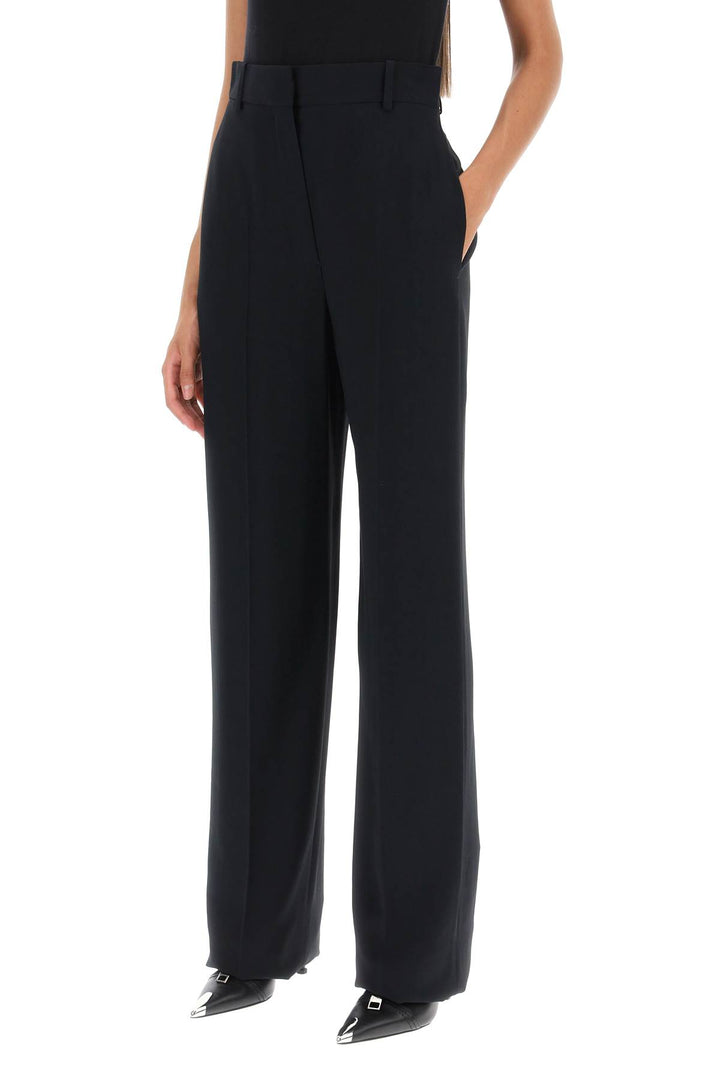 fluid crepe trousers-3