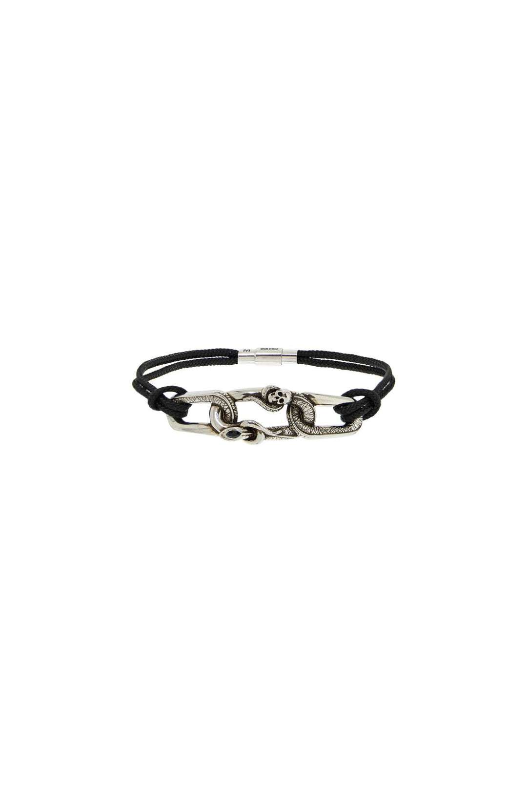 "snake and skull bracelet with intricate-0