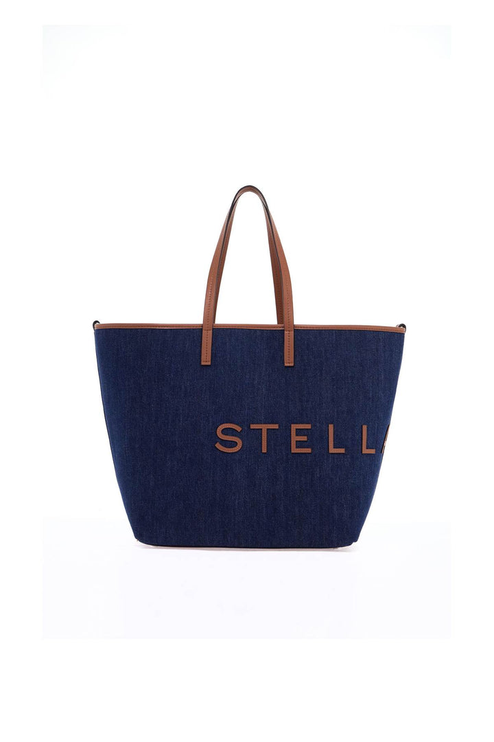 denim tote bag with logo branding-0