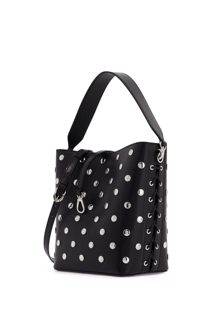 large frayme bucket bag with studs-2