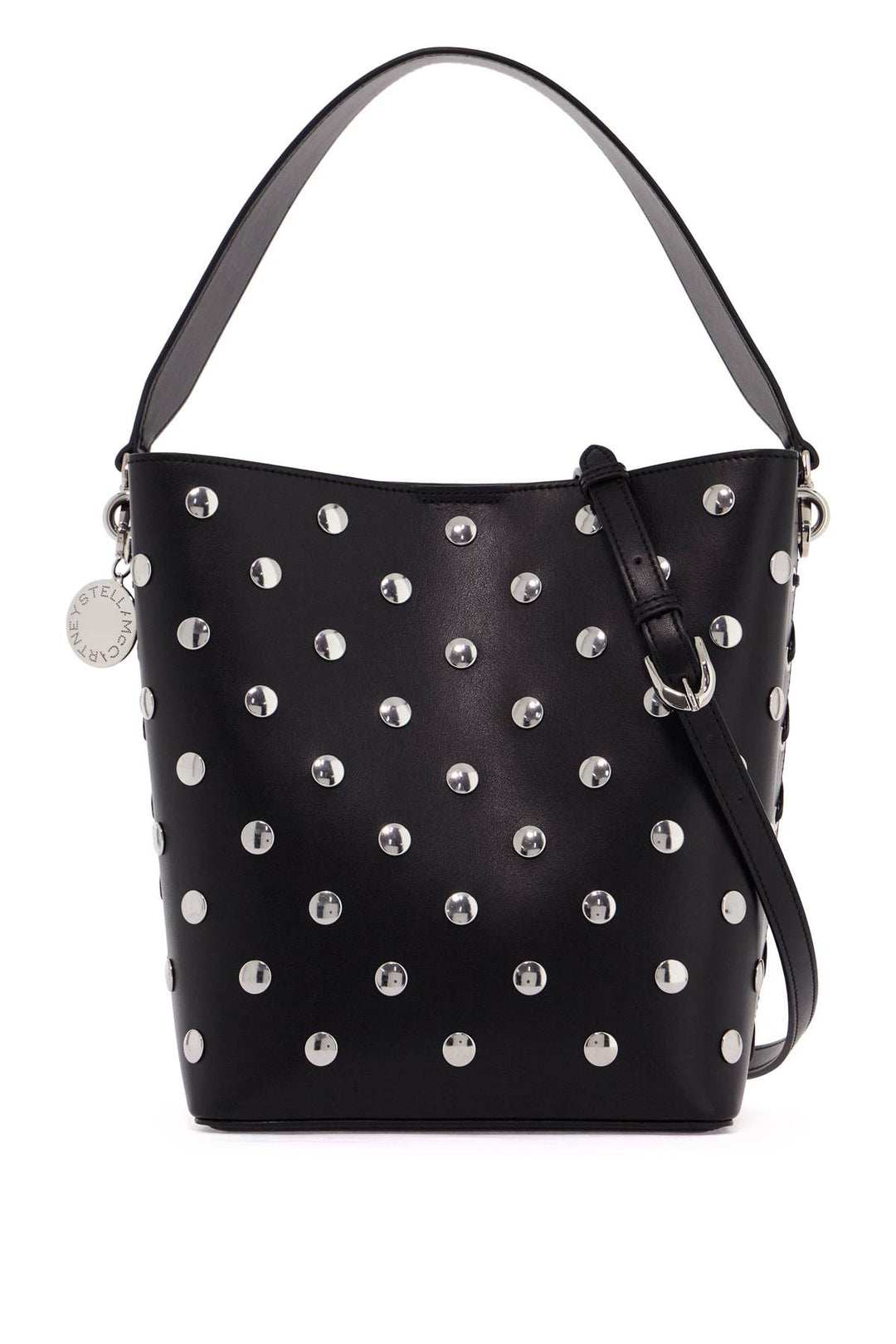 large frayme bucket bag with studs-0