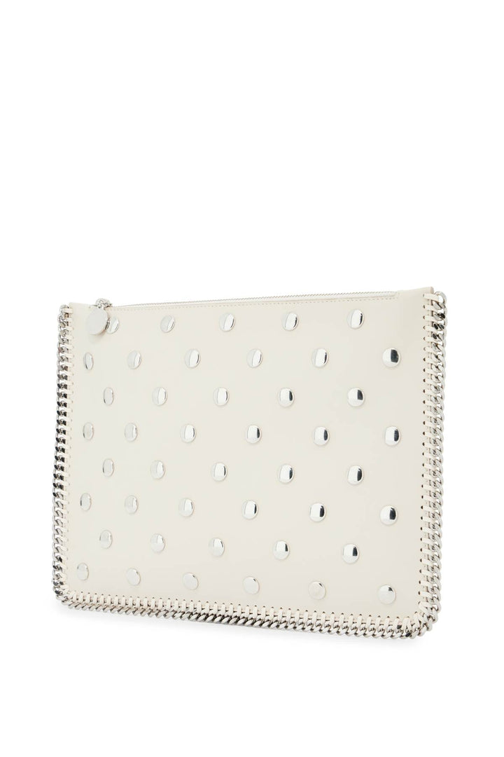 falabella studded pouch with-2