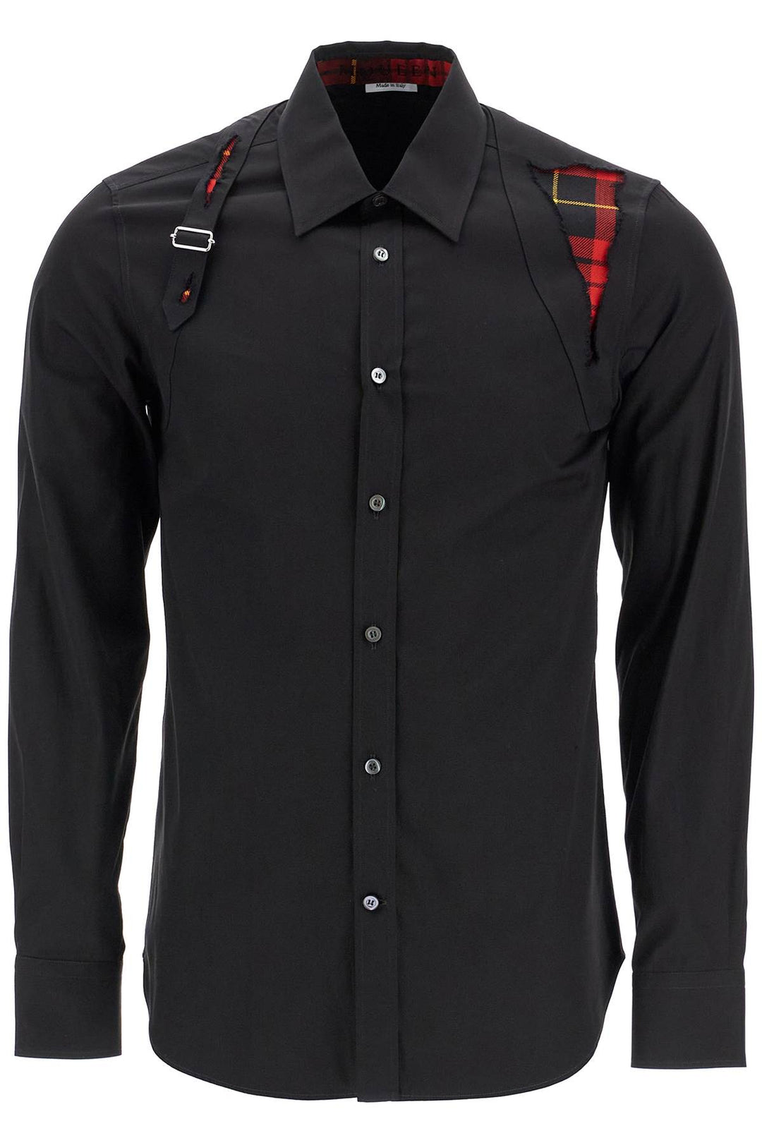 macqueen tartan harness shirt for-0