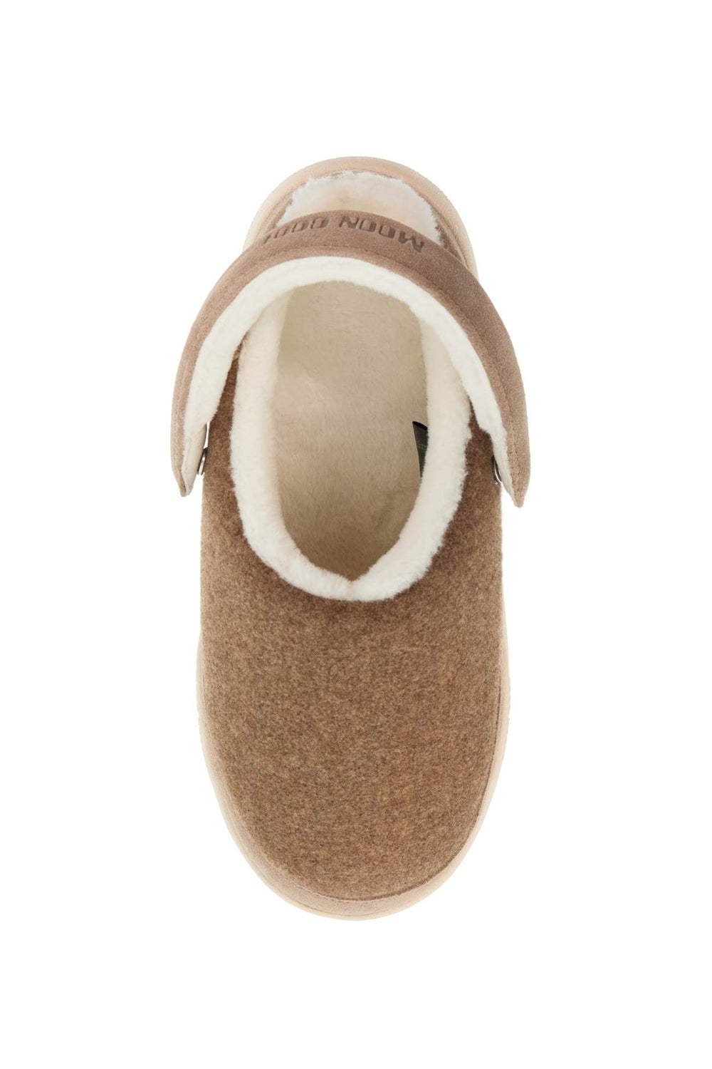 felt and suede park clogs-1