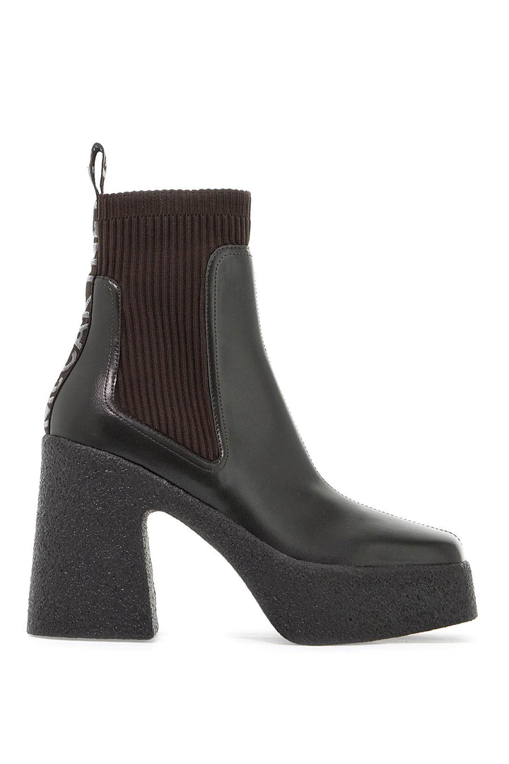 skyla sock ankle boots with heel-0