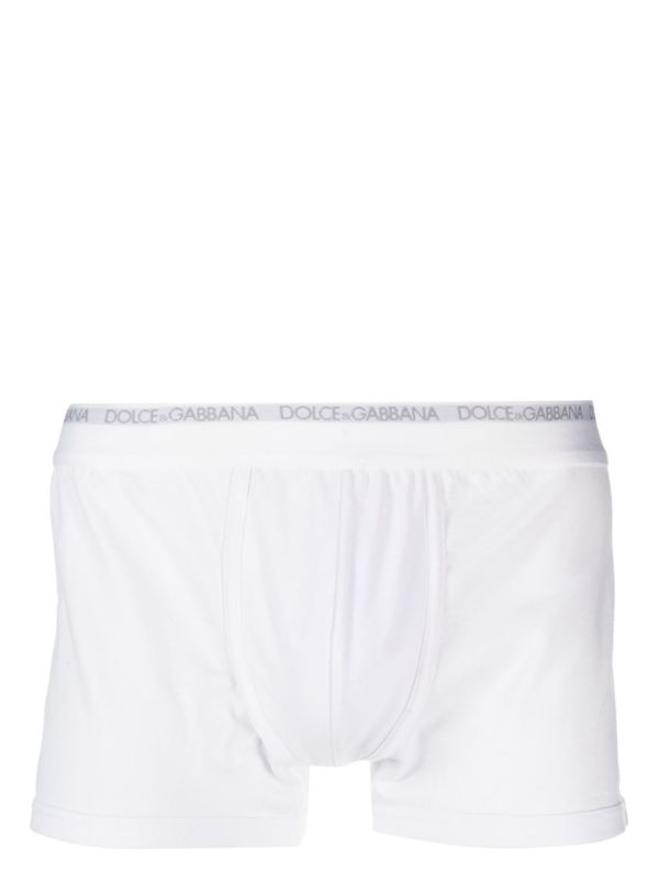 DOLCE&GABBANA logo-waistband cotton boxers-0