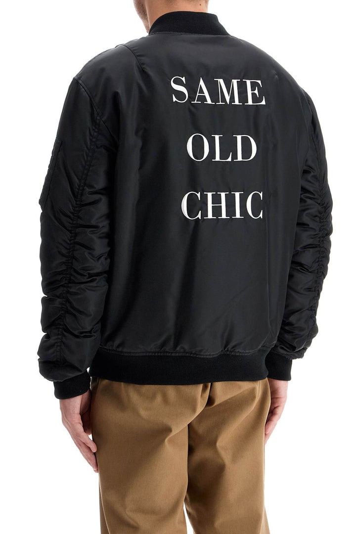 "bomber jacket with time-2