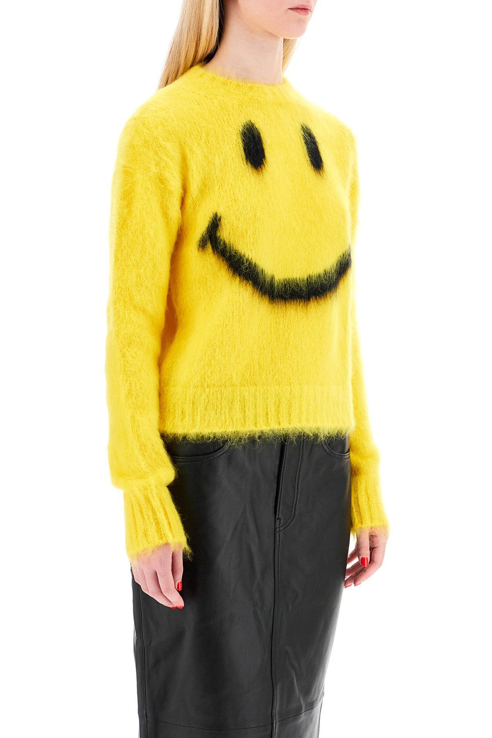 mohair smiley pullover-1