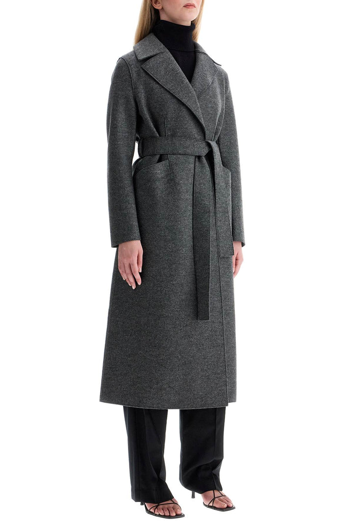 long coat in pressed wool-1