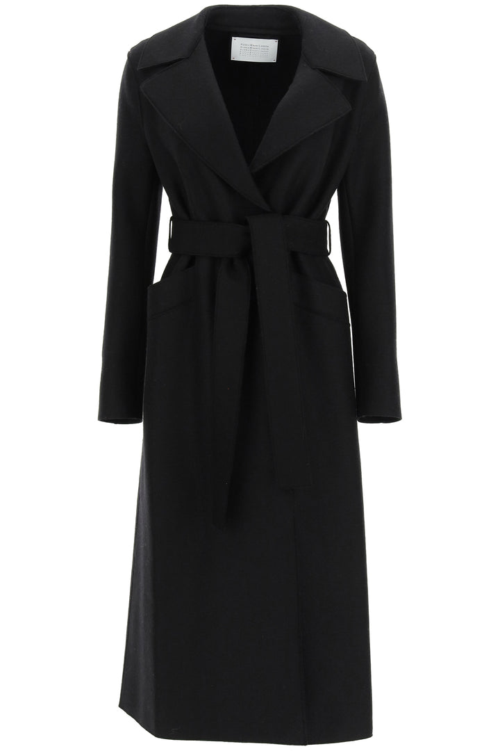 long coat in pressed wool-0