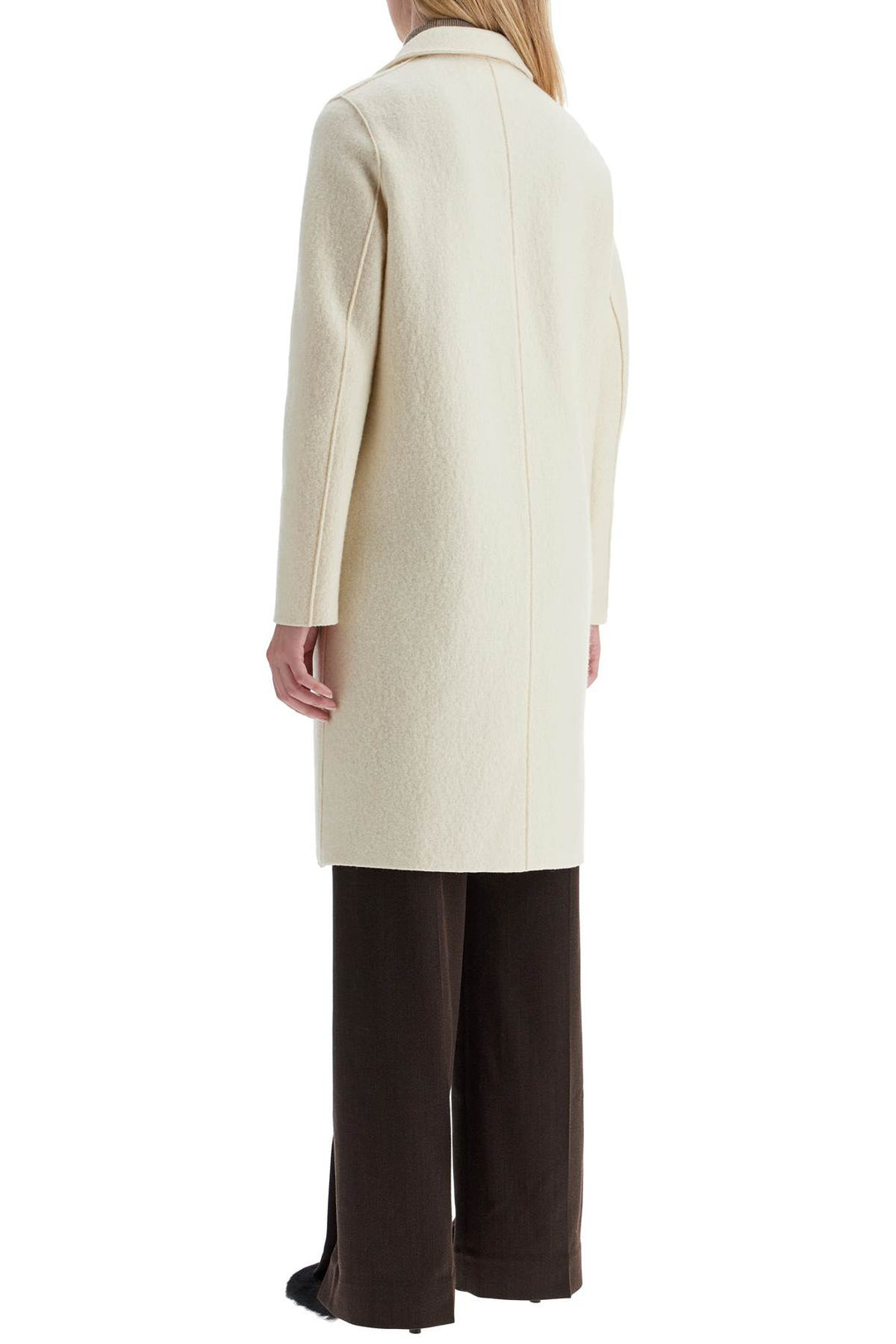 single-breasted wool coat in boiled-2