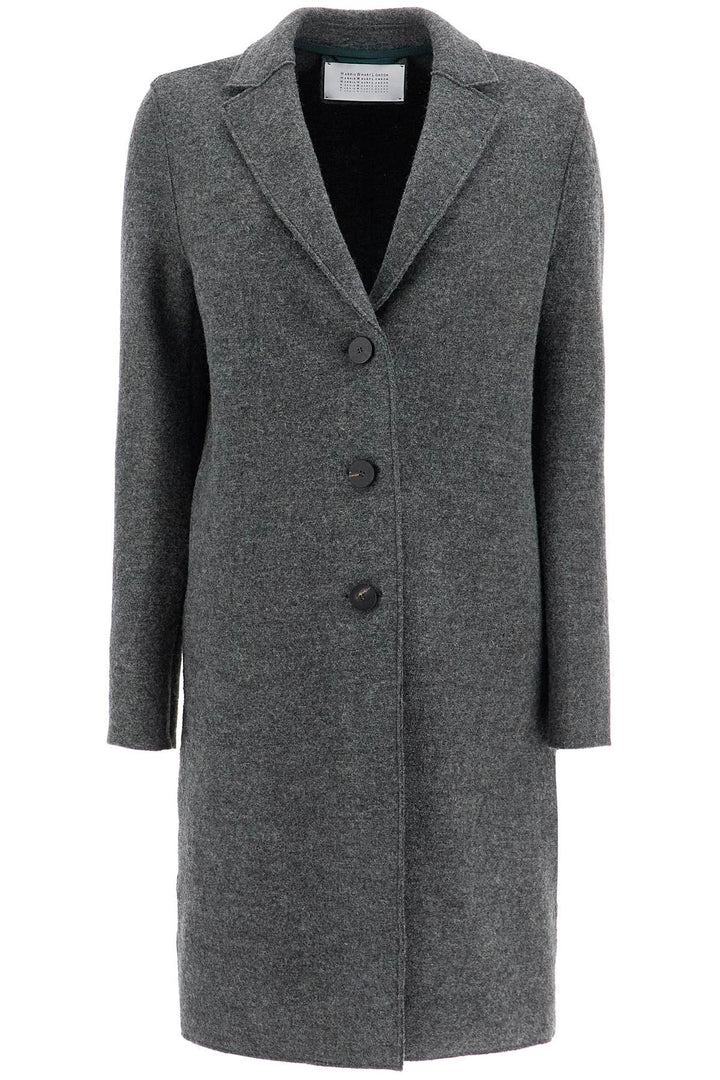 single-breasted wool coat in boiled-0