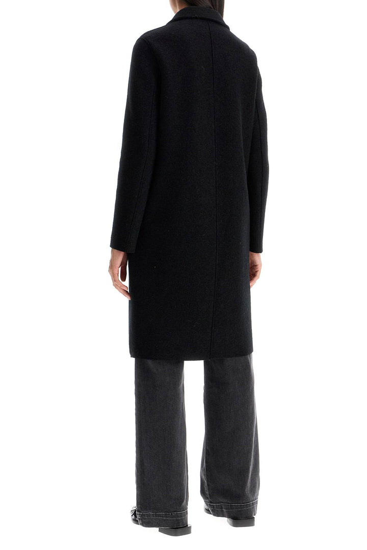 single-breasted wool coat in boiled-2