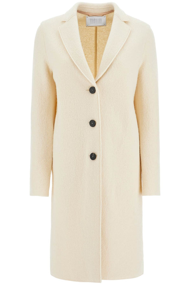 single-breasted wool coat in boiled-0