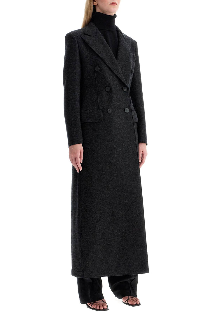 double-breasted pressed wool coat-1