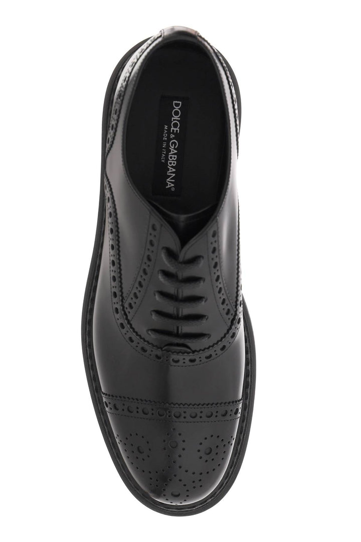 brushed leather oxford lace-ups-1